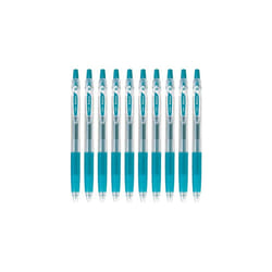 Pilot Juice 0.38mm Gel Ink Ballpoint Pen  Turquoise Green Ink  Value S