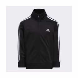 adidas baby boys Li'l Tricot Jacket & Clothing Pants Set  Black  9 Months US
