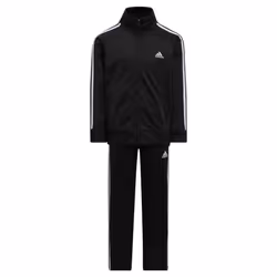 adidas baby boys Li'l Tricot Jacket & Clothing Pants Set  Black  18 Months US