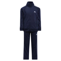 adidas baby boys Li'l Tricot Jacket & Clothing Pants Set  Collegiate Navy  18 Months US