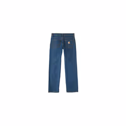 Carhartt Boys' Big Denim Pant  Medium wash  12