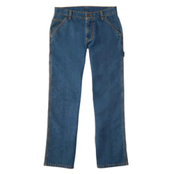 Carhartt Boys' Little Dungaree Pants (Lined and Unlined)  Denim Medium