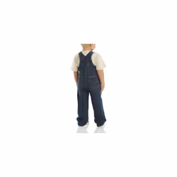 Carhartt boys Washed Denim Bib Overall  Medium Wash  4T US