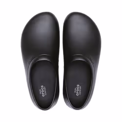 Crocs On The Clock Work Slip-on shoes Unisex Black