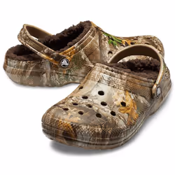 Crocs Classic Lined Realtree Edge Clogs Unisex Camouflage