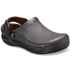 ) Crocs Bistro Pro Literide Clog EVA Black Clogs - Black, 10 (Adults'
