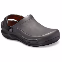 Crocs: Black Bistro Pro Literide Clog Slip On 6