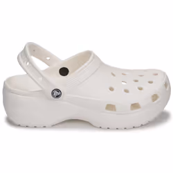 Crocs Womens Classic Platform Clog Sandals - White - Womens US 8 - Additional view 2