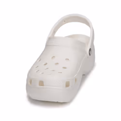 Crocs Womens Classic Platform Clog Sandals - White - Womens US 8 - Additional view 3