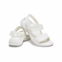 Crocs LiteRide 360 Sandals for Women  Almost White  Numeric_10