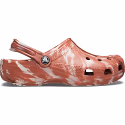 ) Crocs Marble Thermoplastic Dark Clay/Multi Clogs - Brown, 8 (Adults' - Additional view 6