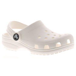 ) Crocs Classic Girls' Sandals & Sliders UK Size - White, 7 (Children's