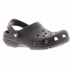 ) Crocs Childrens Clog Sandals Classic Slip On black UK Size - Black, 11 (Children's