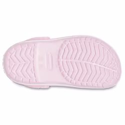 ) Crocs Crocband Thermoplastic Ballerina Pink Loafers - Pink, 4 (Adults'