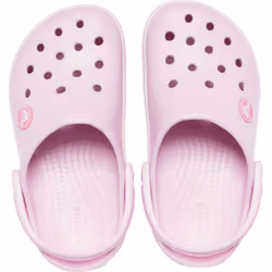 ) Crocs Crocband Thermoplastic Ballerina Pink Loafers - Pink, 4 (Adults'