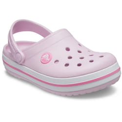 ) Crocs Crocband Thermoplastic Ballerina Pink Loafers - Pink, 6 (Adults'