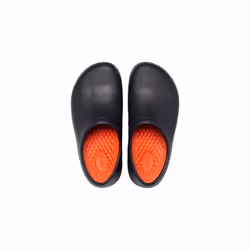 Crocs Unisex On The Clock Clog Slip Resistant Shoes for Women and Men Black 12 US