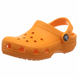 crocs Kids Unisex classic clog (Toddler) Orange Zing 6 Toddler M