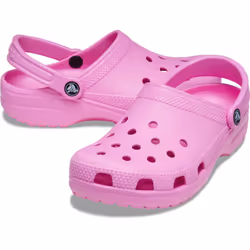 Crocs Unisex-Adult Classic Clogs (Best Sellers)  Taffy Pink  8 Men/10 Women