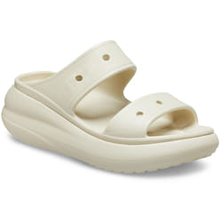 ) Crocs Classic Crush Thermoplastic Women's Bone Clogs - White, 8 (Adults'