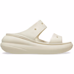 ) Crocs Classic Crush Thermoplastic Women's Bone Clogs - White, 8 (Adults' - Additional view 4