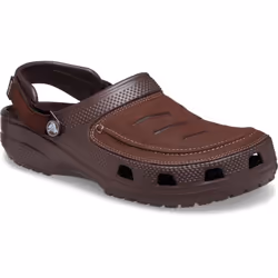 ) Crocs Yukon Vista II Polyurethane Men's Espresso/Mushroom Clogs - Brown, 6 (Adults'
