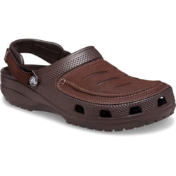 ) Crocs Yukon Vista II Polyurethane Men's Espresso/Mushroom Clogs - Brown, 6 (Adults'