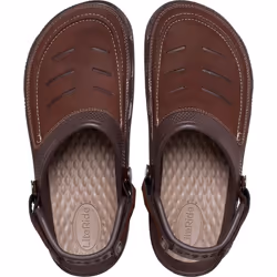 ) Crocs Yukon Vista II Polyurethane Men's Espresso/Mushroom Clogs - Brown, 6 (Adults' - Additional view 5