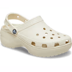 Crocs Womens Classic Platform Clog Sandals Slip On Shoes - Bone - Womens US 11 - Additional view 7