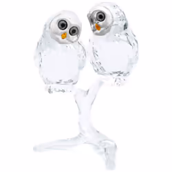 SWAROVSKI Feathered Beauties Owl Couple