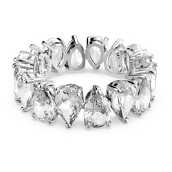 Swarovski Pear Vittore Ring  Womens Ring with Pear-Shaped White crysta