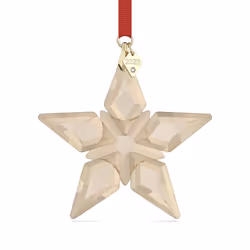 Swarovski Annual Edition 2023 Ornament Clear Swarovski Crystals with Gold-Tone Finished Metal Part of The Swarovski Annual ...