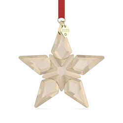 Swarovski Annual Edition 2023 Ornament  Clear Swarovski Crystals with Gold-Tone Finished Metal  Part of The Swarovski Annual Edition Collection