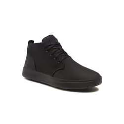 Timberland Men's Davis Square Chukka Shoe  Blackout Nubuck  10