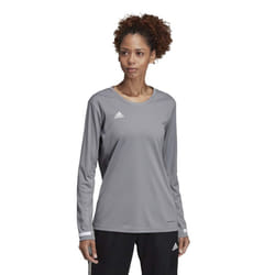 adidas Female Team 19 Long Sleeve Jersey Grey/White S