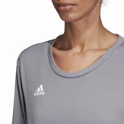 adidas Female Team 19 Long Sleeve Jersey Grey/White S