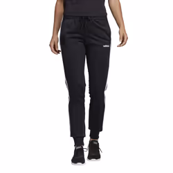 adidas Women's Essentials 3-stripes Tricot Pant Black/White Large