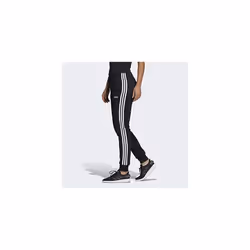 adidas Women's Essentials 3-stripes Tricot Pant  Black/White  Large