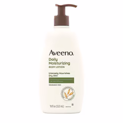 Aveeno Daily Moisturizing Lotion 18 oz (Pack of 4)