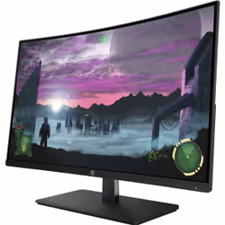 HP 27x LED display 68.6 cm (27") 1920 x 1080 pixels Full HD Black