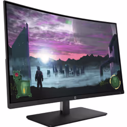 HP 27x LED display 68.6 cm (27") 1920 x 1080 pixels Full HD Black
