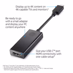 HP 2PC54AA interface cards/adapter HDMI