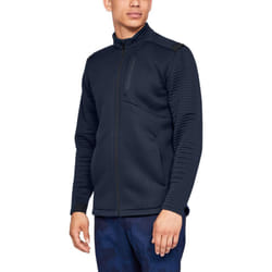Under Armour Mens Storm Daytona Full Zip Sweater - S, Academy/Black