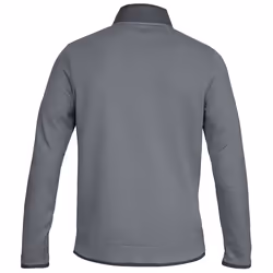 Under Armour Mens Sweaterfleece Snap Mock Storm Water Repellent Sweater - S, Zinc Gray