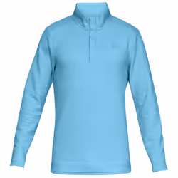 Under Armour Mens Sweaterfleece Snap Mock Storm Water Repellent Sweater - M, Venetian Blue
