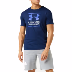 Under Armour mens global Foundation Short-sleeve T-shirt Academy Blu
