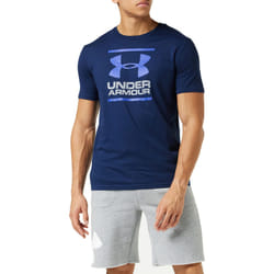 Under Armour mens global Foundation Short-sleeve T-shirt   Academy Blu