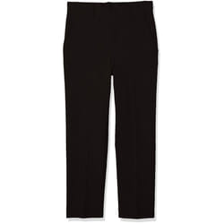 Van Heusen Boys Size Flex Stretch Flat Front Dress Pants  Black  12 Sl