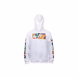 Marvel Heroes & Avengers 827303-small Collage Text Hoodie with Character Block Sleeve Prints, Small