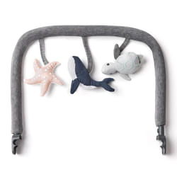 Ergobaby Evolve 3-in-1 Bouncer Toy Bar Accessory  Ocean Wonders - Charcoal Grey